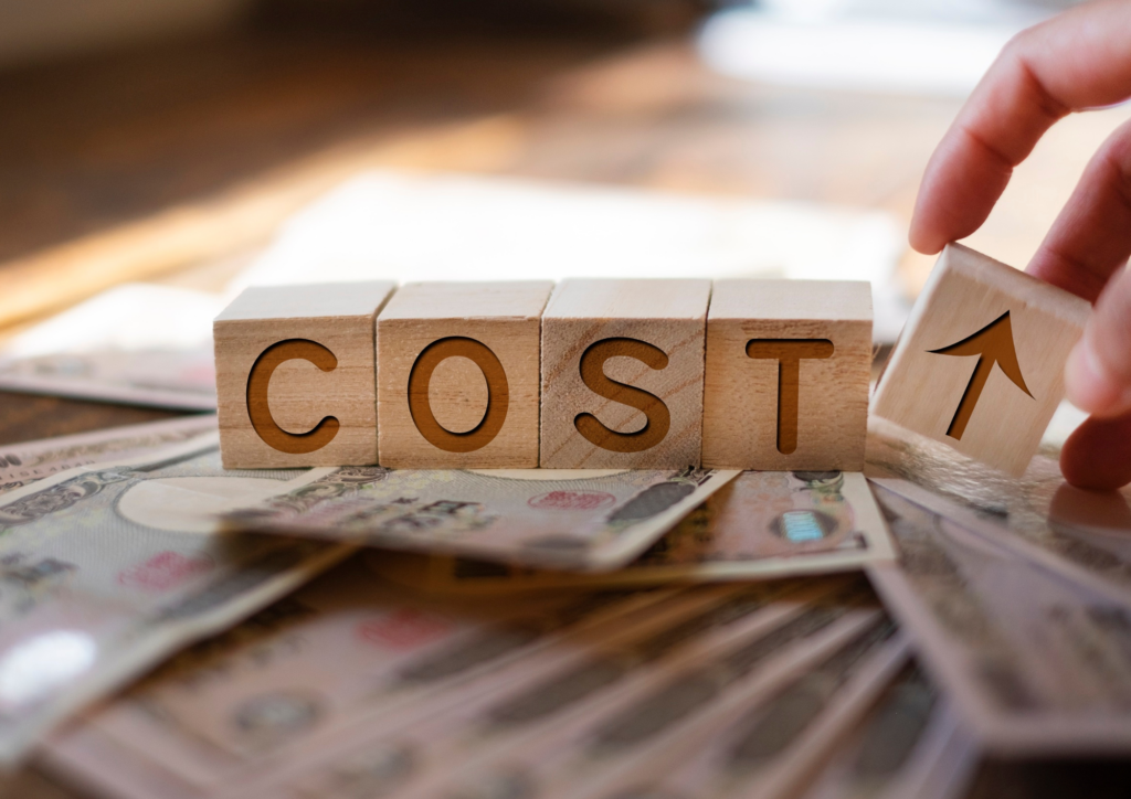 本当の費用をイメージさせる画像